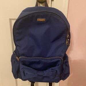 Kate Spade Blue Bow Backpack